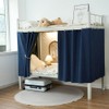 Cabin Bottom Bunk Bed Curtains Drapery Blackout Drapes Single Bed