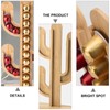 Wooden Coffee Capsule Holder Removable Coffee Pod Holder Cactus Shape