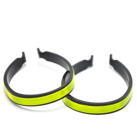 Reflectors for Walking, 2Pcs Lightweight Reflective Bike Trouser Clips Cycling Trouser Straps with Reflective Bands for Night Rides,Bike Trouser Clips