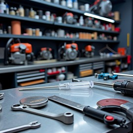 Mini Screwdriver Carburetor Adjustment Tool 5 inch Flat Head 890 2305 (Carburetor Adjustment) for Stihl Echo Makita Strimmer Chainsaw Blower Briggs and Jet Screwdriver，Chainsaw Parts and Accessories