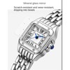 SLYHHZHMY Women's Temperament Watches, Square Dial Watches, Waterproof Quartz Watches