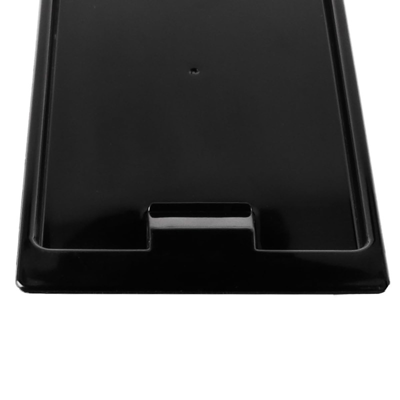 Sarini 10 Pieces Black Plastic Check Holders Guest Tip Trays