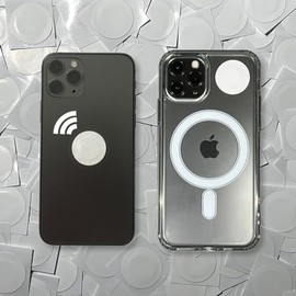 Keysy RFID Rewritable Sticker Tags (5-Pack) (White)