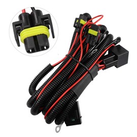 YUNPICAR H11 H8 881 880 Arnés de cableado de relé HID Kit de conversión de luces antiniebla adicionales DRL/luces de circulación diurna LED