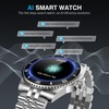 AI Smart Watch, DA GPT Waterproof Smartwatch, 1.19-inch AMOLED Display,