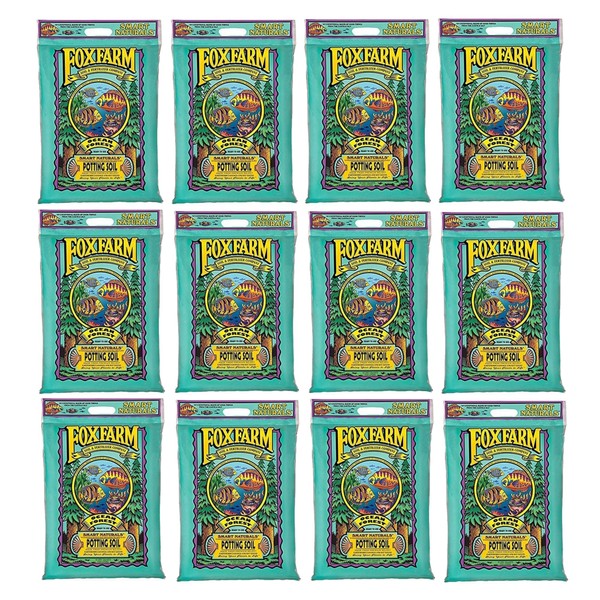 FoxFarm Ocean Forest Potting Soil, 12qt (Pack of 12) -