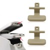 FUSCH Beige Upper Lower Armrest Center Console Armrest Latch Clip