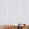 Gaahing 6 Sets Premade Accent Wall Molding Kit, Pre-Cut Wainscoting