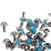 RUBYCA Blue Turquoise Rapid Rivets Studs DIY Leather-Craft for Bag