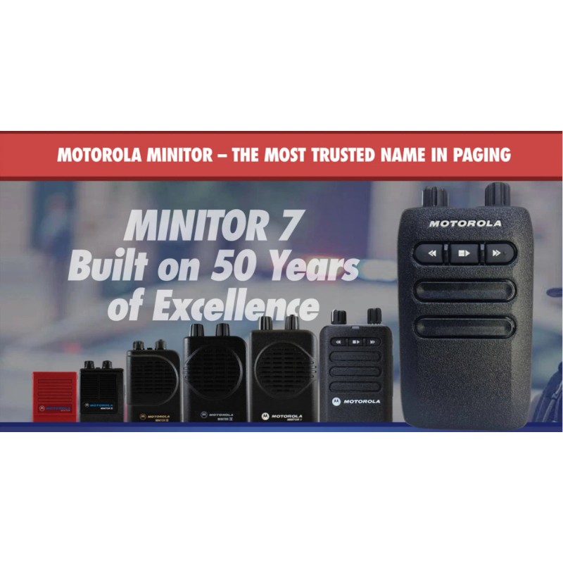 PROGRAMMING SERVICE MOTOROLA MINITOR 3 4 5 6 7 III