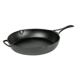 Lodge Blacklock 12" Triple Seasoned Cast Iron Skillet - Preseasoned Cast Iron Skillet Pan - Easy Cleanup - Lightweight Design - Cast Iron Cookware - Premium Cast Iron Skillets