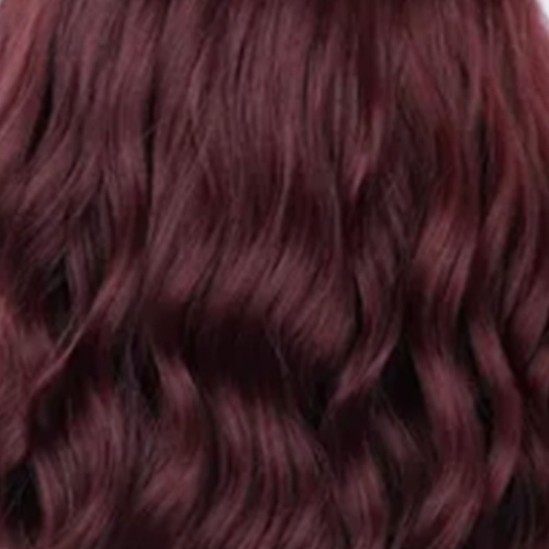Women Wig Wine Red Button Hair Net Portable Compact Practical