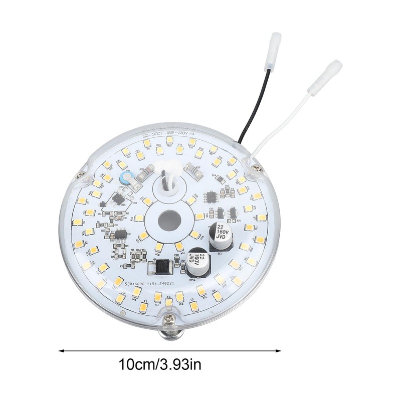 Luz LED para Ventilador de Techo, 3,93 Pulgadas, 18 W,