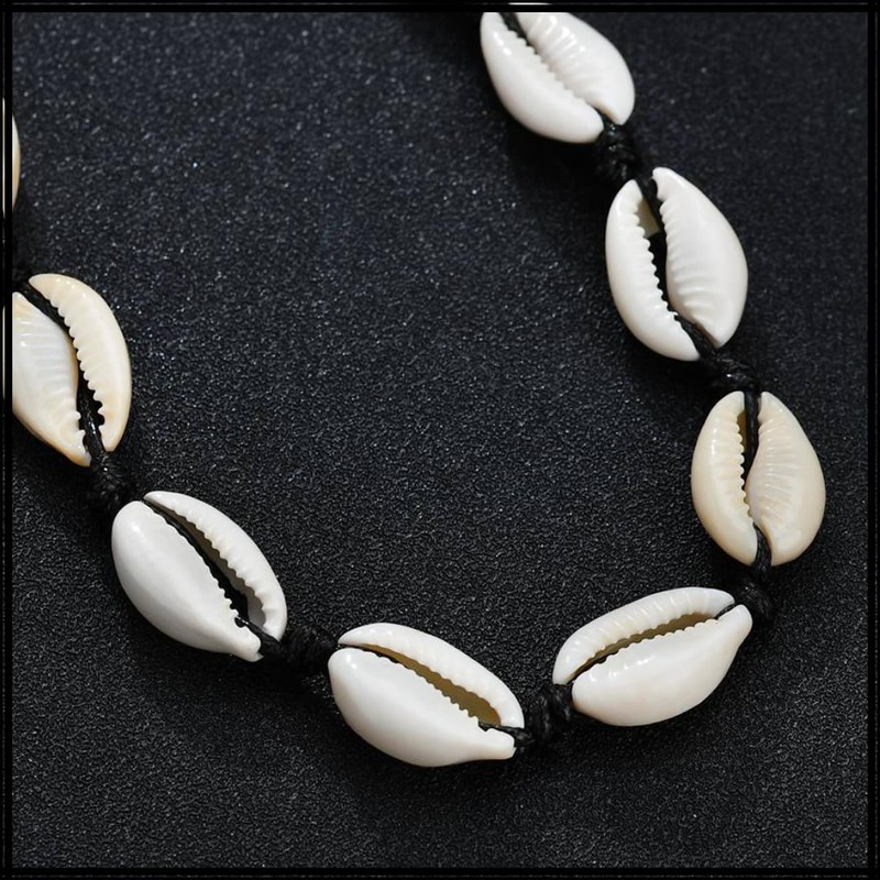 White Fang AZ113 Men's Women's Necklace Choker Sea Shell Marine