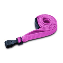 Customcard Safety Breakaway Lanyard with Open face ID Card Holder - Pink