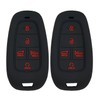 2 Key Fob Covers Fit for Hyundai：2021 2022 2023 5