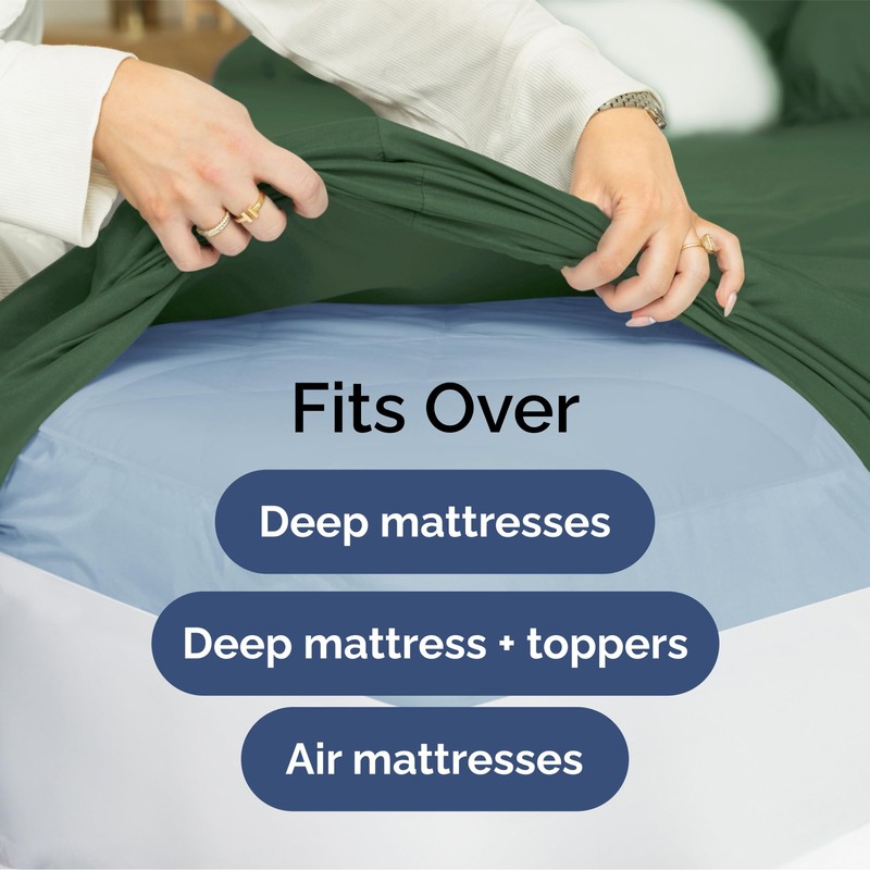 CGK Unlimited Extra Deep Cal King Sheet Set - 6