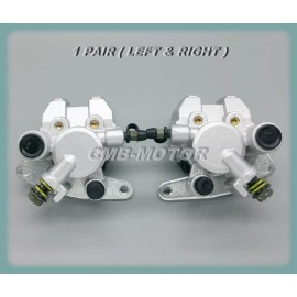 CMB NEW FRONT BRAKE CALIPER SET SUZUKI OZARK 250 LTF 250 LT-F250 2002-2012 WITH PADS