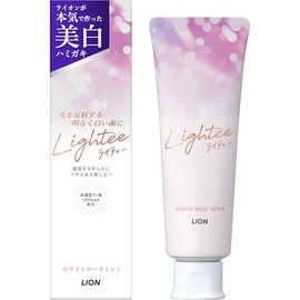 Lightee Toothpaste, White Rose Mint, 3.5 oz (100 g), Quasi-drug
