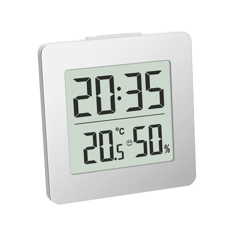 TFA Dostmann Digital Thermo-Hygrometer TFA 30,5038,54 Silver room climate control