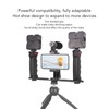 Smartphone Video Rig, Phone Stabilizer Tripod Mount Aluminum Alloy with