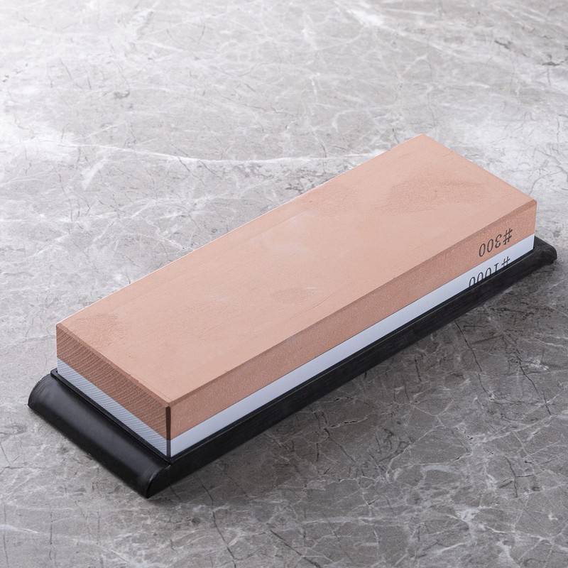Shun Combination Whetstone for Knife Sharpening, 300 and 1000 Grit,
