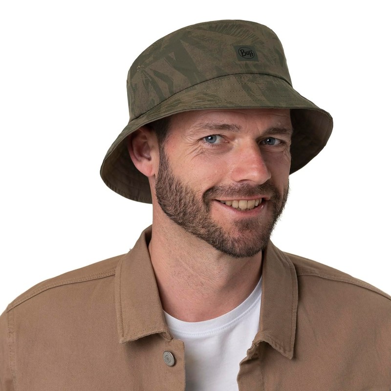 Buff Unisex Adventure Bucket Hat, Khaki, L-XL EU