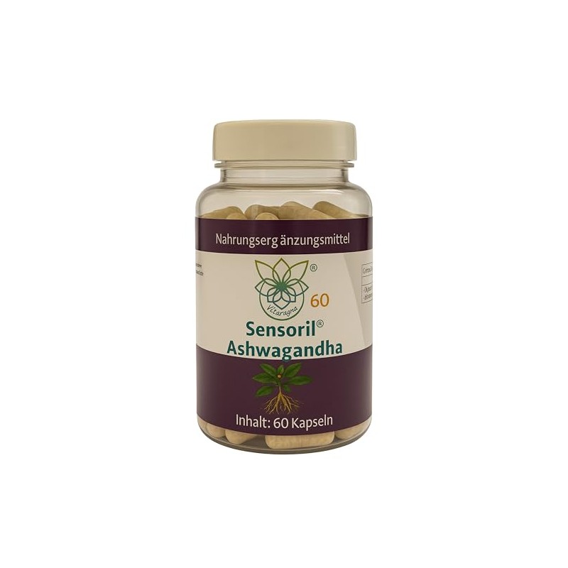 Vitaragna Sensoril® Ashwagandha - Withanolide - Patentierter Sensoril®-Extrakt aus Wurzel