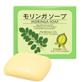 Yonekichi Moringa Soap, Moringa Soap, Face Wash, Additive-Free, Moringa Oil, 2.8 oz (80 g), Single Item