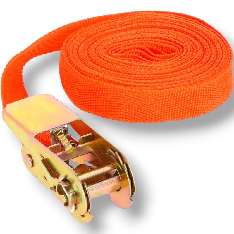all-around24 Lashing Strap - 7.5 m Lashing Straps with Ratchet