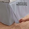 Queen Bed Skirt with Split Corners - 15 Inch Drop