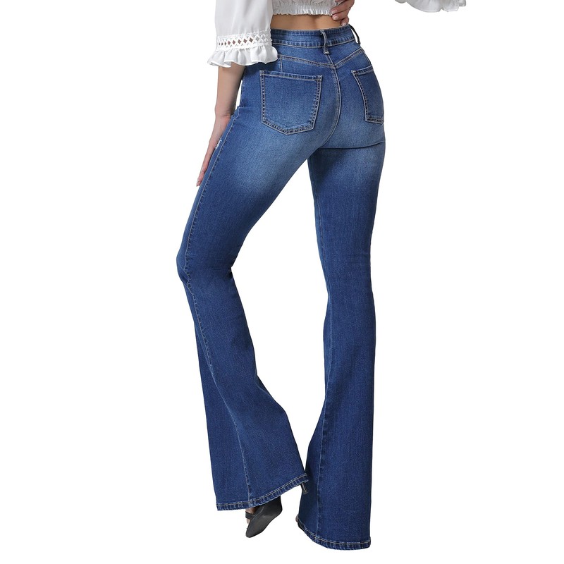 VIPONES Bell Bottom Jeans for Women High Waisted Bootcut Stretch