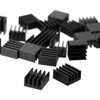 Aluminium Mini Heatsink Heatsink Set Black 8.8 x 8.8 x