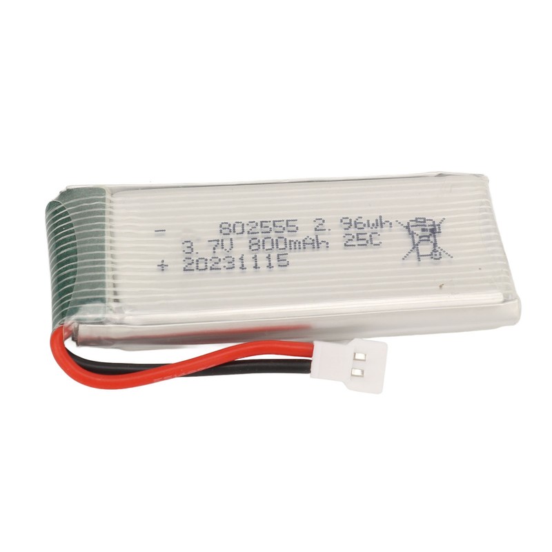 3.7V 800mAh LiPo Battery 25C Rate RC Model Airplane Lithium