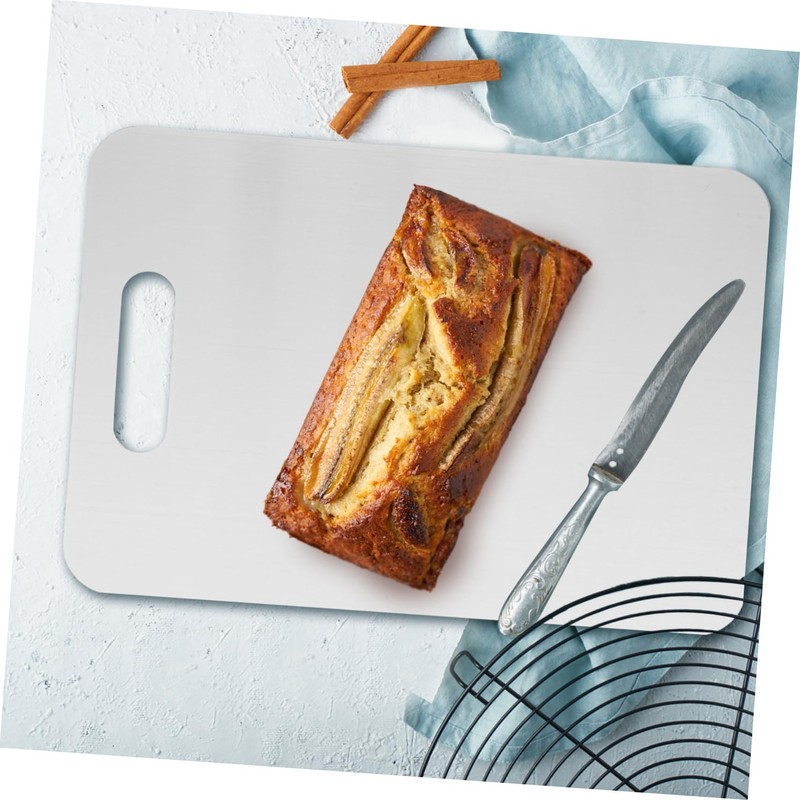 Mobestech Stainless Steel Cutting Board Heavy Duty Chopping Mat for