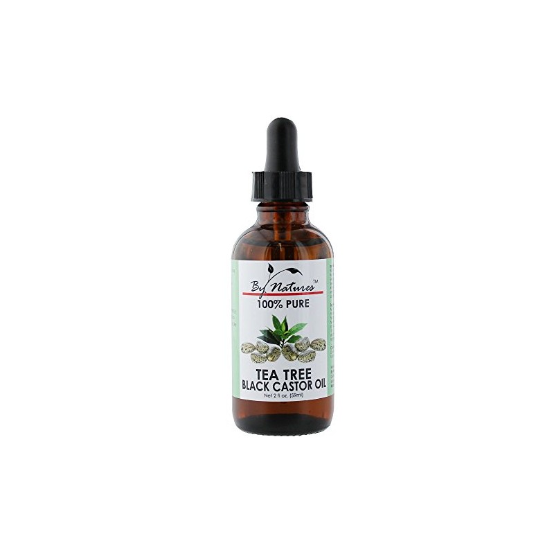 by Natures - TEE Tree Black Castor Oils 100% Pure