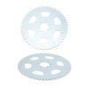 65 Tooth Chain Sprocket Carbon Steel 6 Holes 37mm Bore