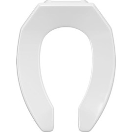 PROFLO PFTSCOFE2000 Elongated Open-Front Toilet Seat - White