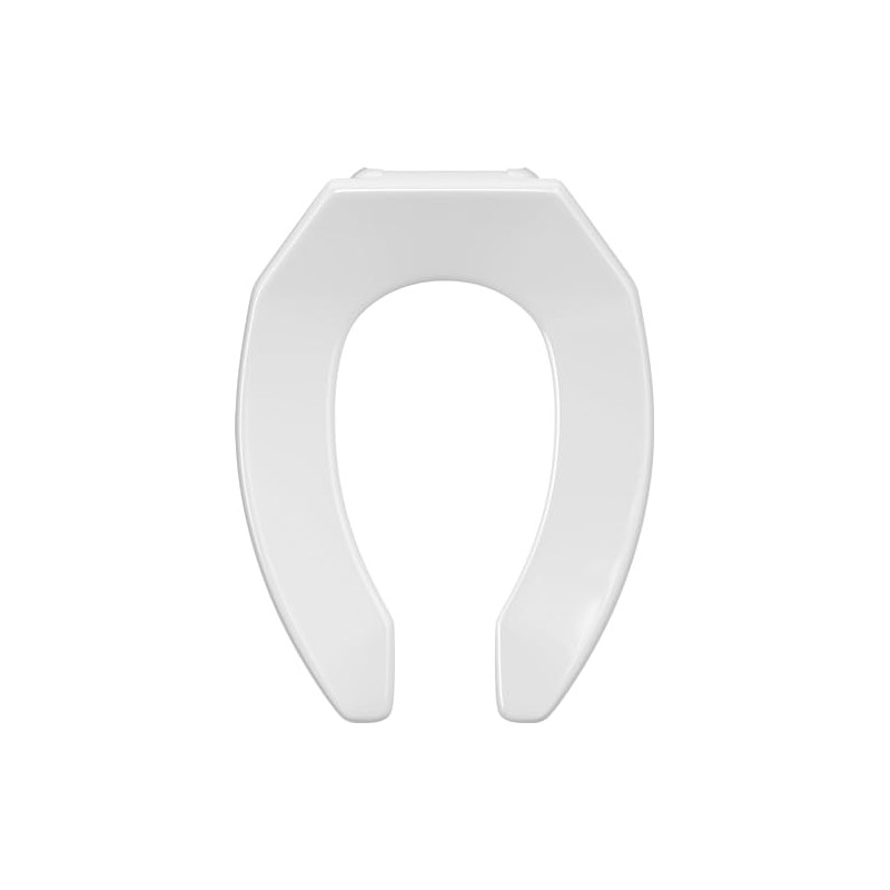 PROFLO PFTSCOFE2000 Elongated Open-Front Toilet Seat - White