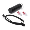 22x67mm Musician Ear Plug Red Noise Reduction Waterproof with Silica