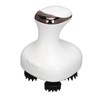 Electric Scalp Massager Red Lighting 6 Modes 4 Massage Head