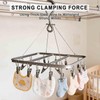 Wukemaoyi Clothes Drying Racks, Sock Dryer with Pegs, Clothes Hangers
