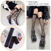 Getrays Women's High Socks, 3-Pair Set, Sheer, Breathable, Sheer Socks