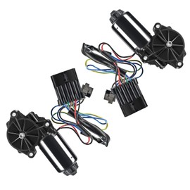 A-Premium 2-PC Left & Right Headlight Headlamp Motor Compatible with Pontiac Firebird 1998 1999 2000 2001 2002 3.8L 5.7L, Driver and Passenger Side