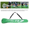 Lacrosse Stick Bag Green Holds 3 Sticks Large Capacity Oxford