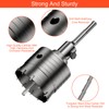 WinGluge Hollow Drill Bit Set 68 mm, with SDS Plus