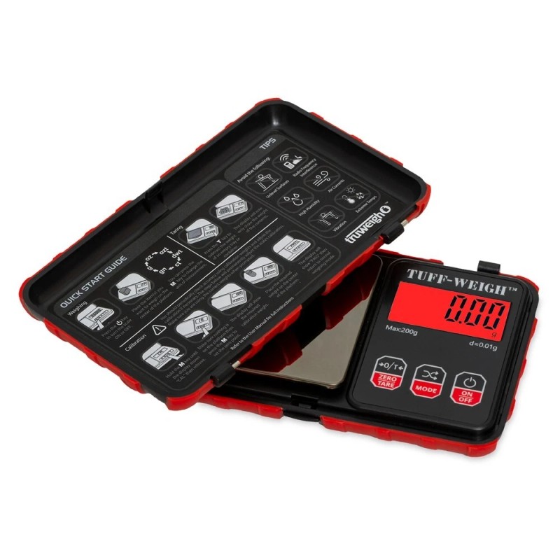 Truweigh Digital Kitchen Food Scale for Cooking - Grams &
