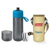 Brita Coleman Water Bottle, Portable Water Purification Bottle, 20.3 fl