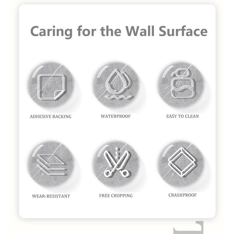 YMKEVN White Subway Tile Stick on Backsplash for Kitchen and