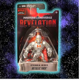 Eternia Minis Story Starters Figure - Faker ~ Evil Robot of Skeleton Gate ~ Inspired by Masters of the Universe Revelation ~ Age 4+